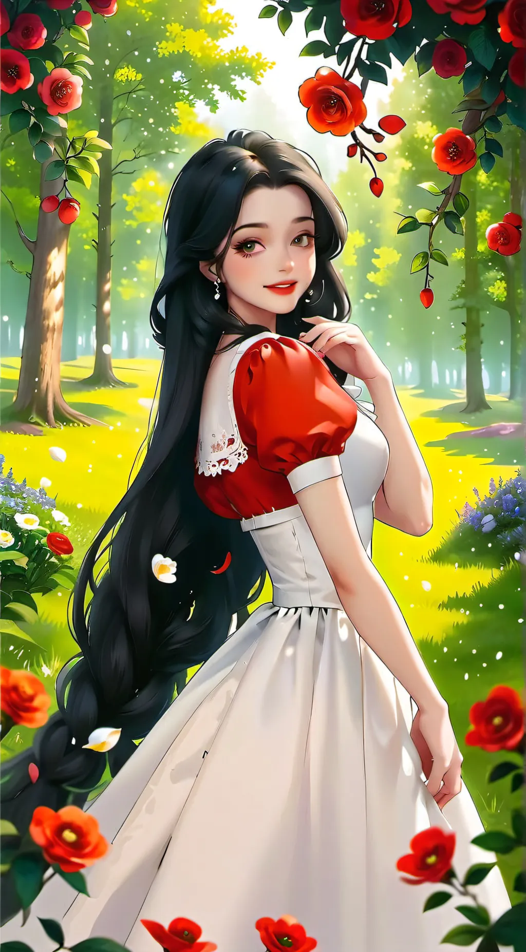 ai character: Eva background