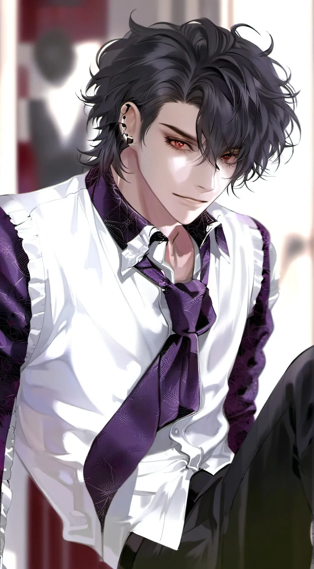 ai character: Ace♤ background