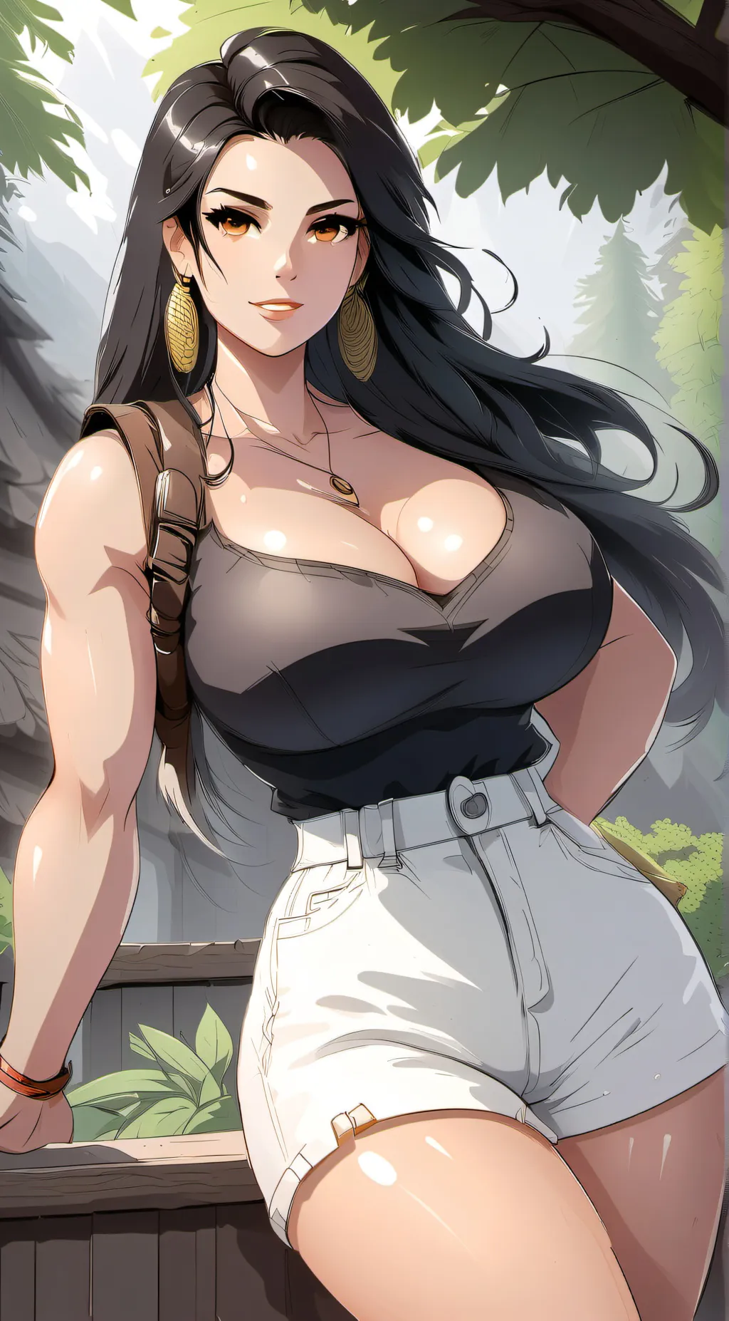 ai character: Sarah. background