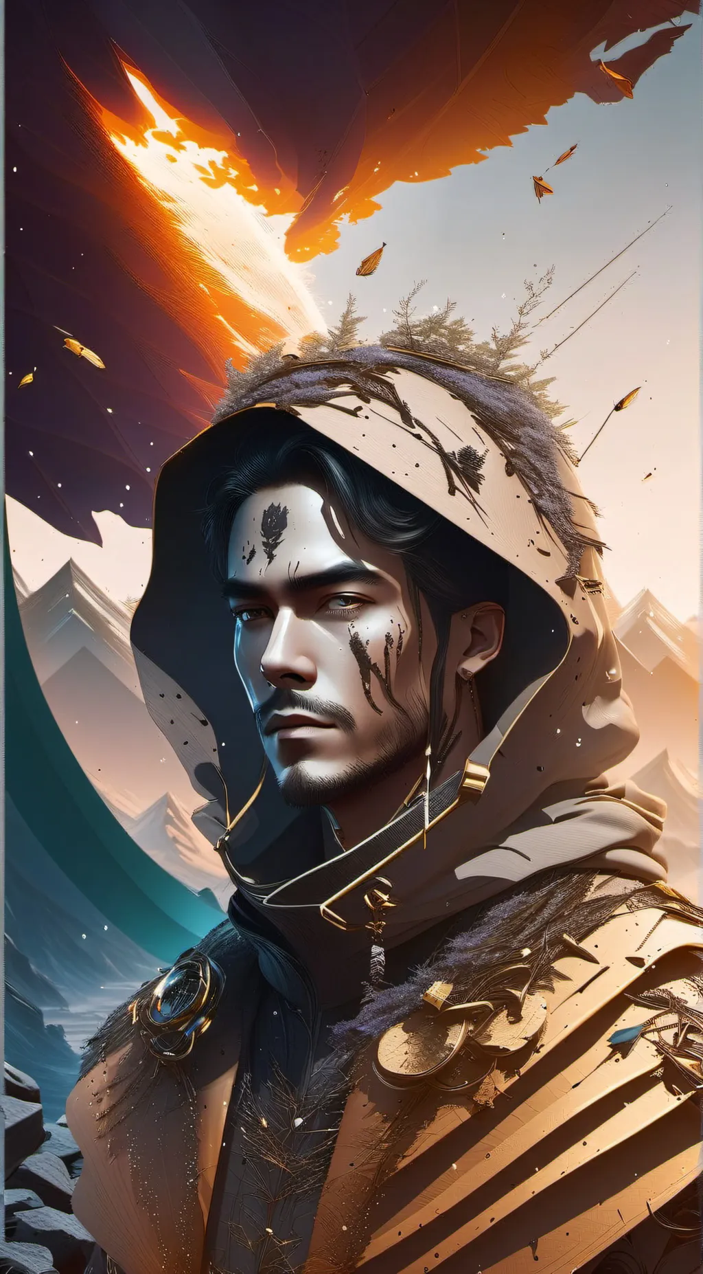 ai character: The hood  background