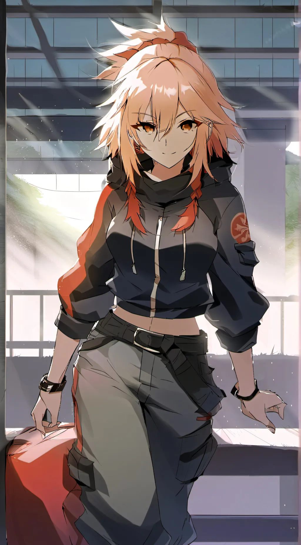 ai character: Blair background