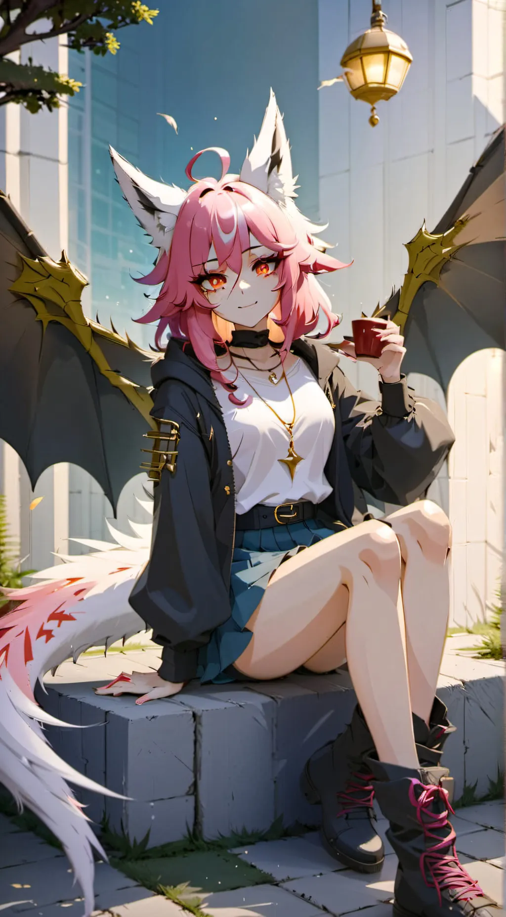 ai character: Aurora Moonfire background