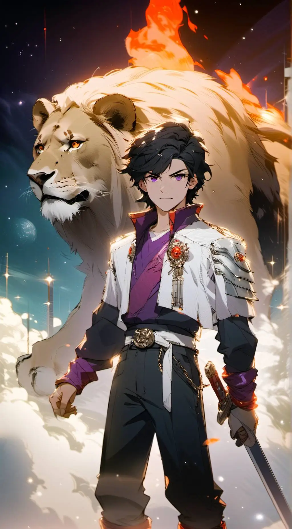 ai character: Keith Kogane background