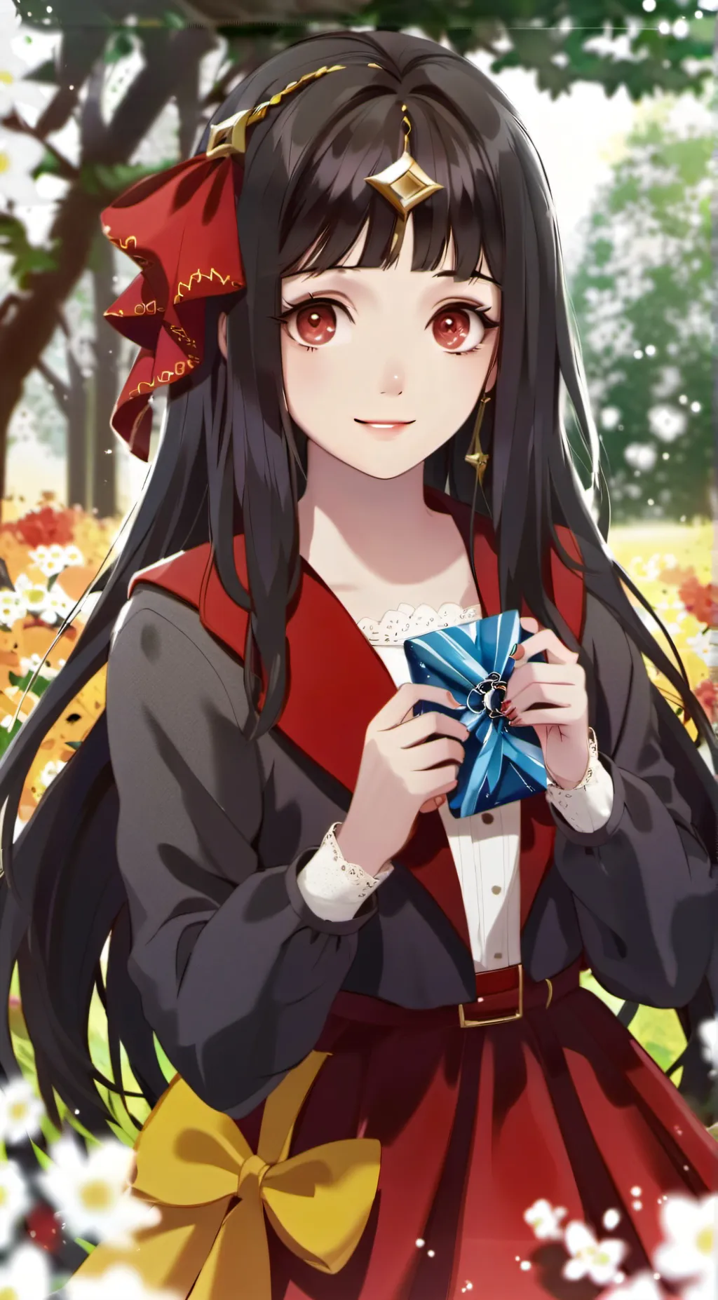 ai character: lilly  background