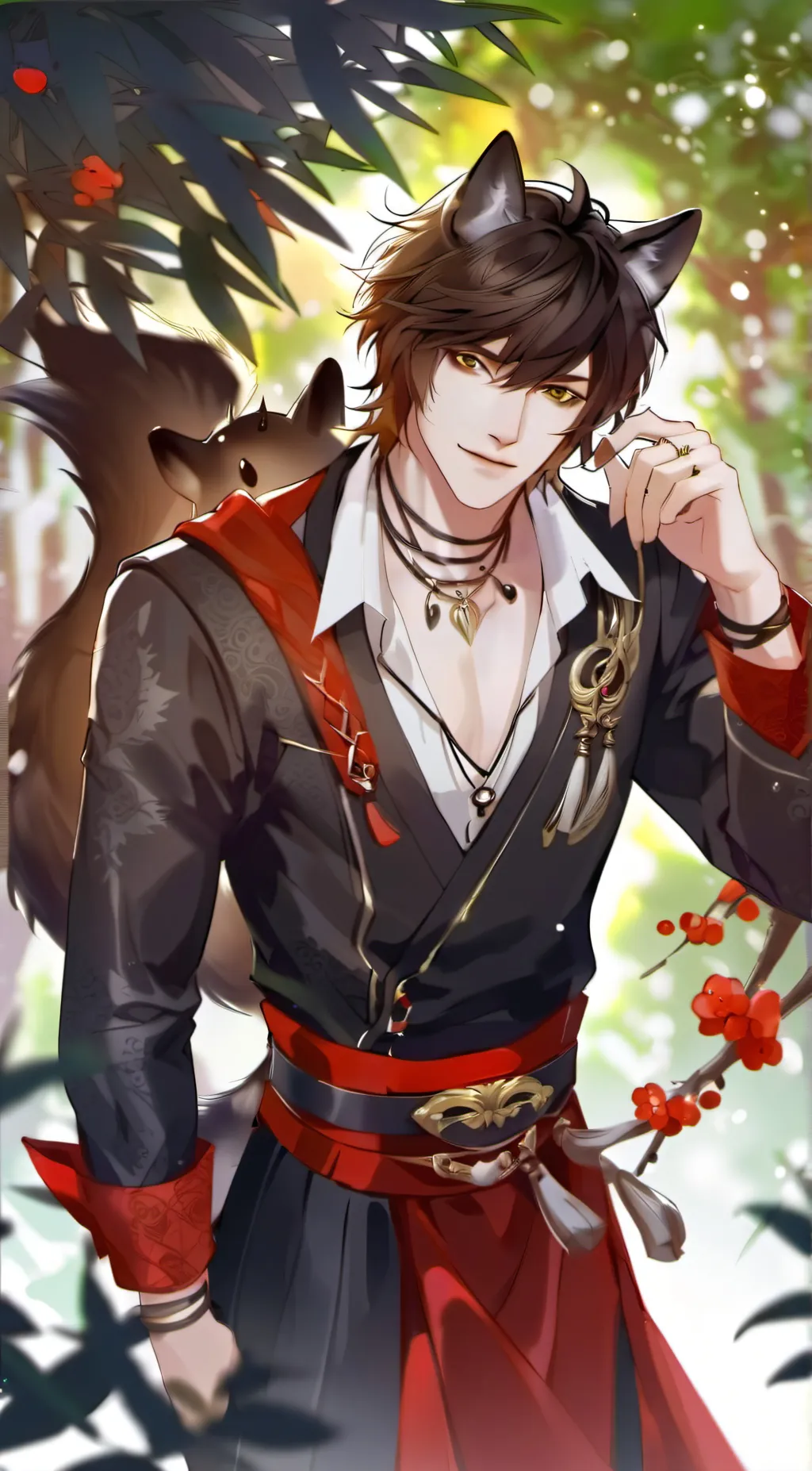 ai character: Willam  background