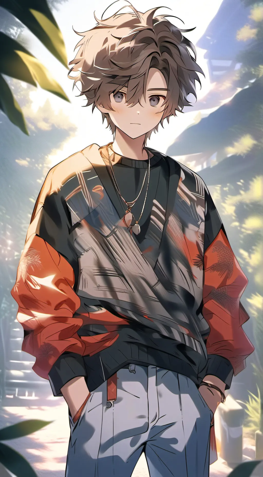 ai character: •Alexander• background