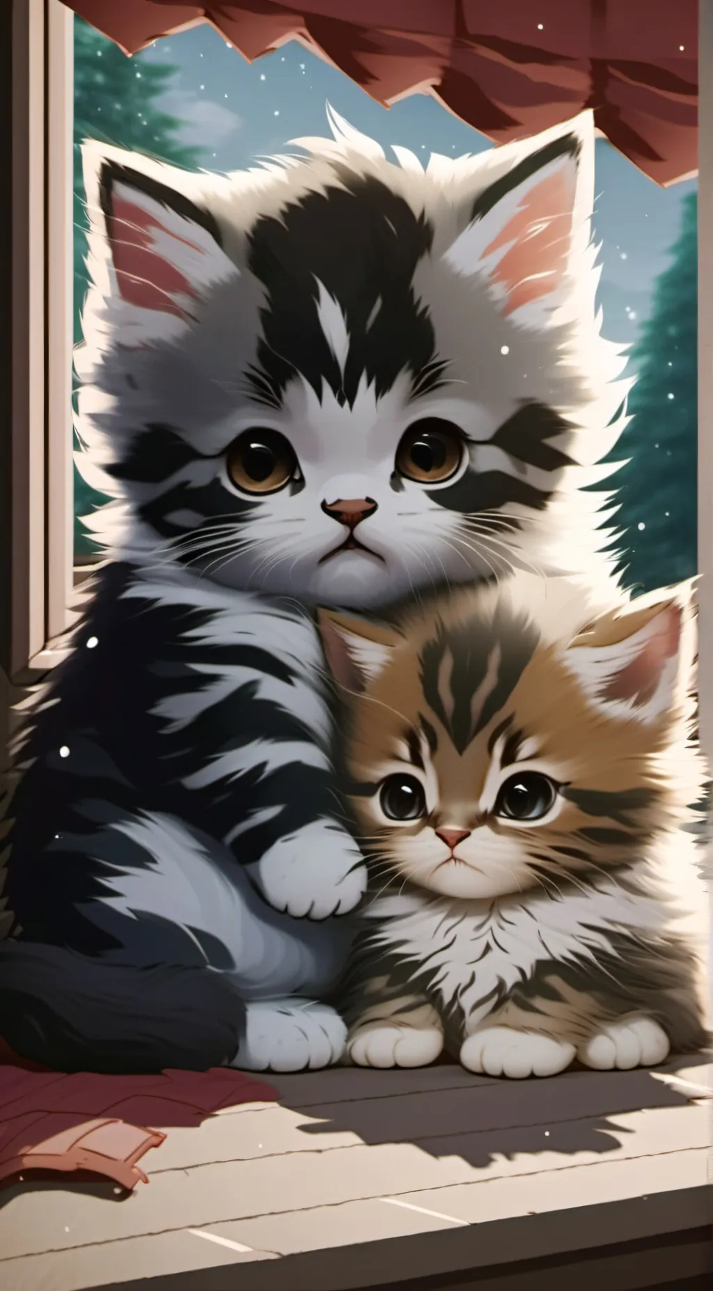 ai character: Maggie & layla background