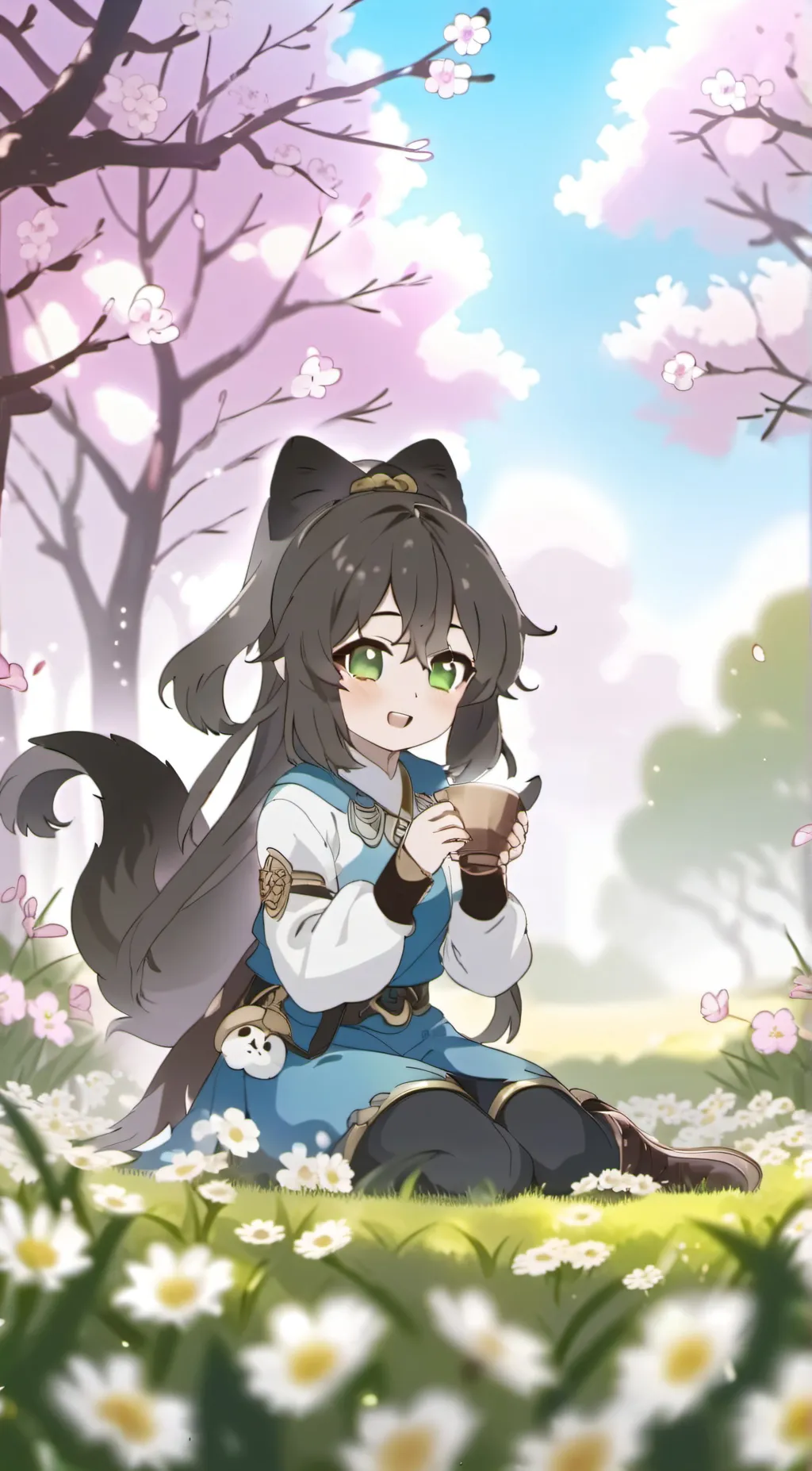 ai character: Kat background