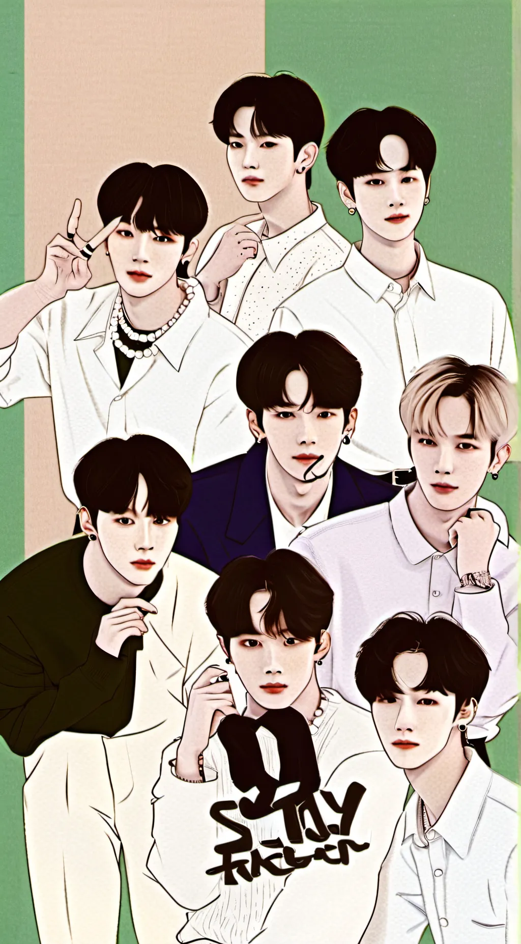 ai character: Stray Kids background