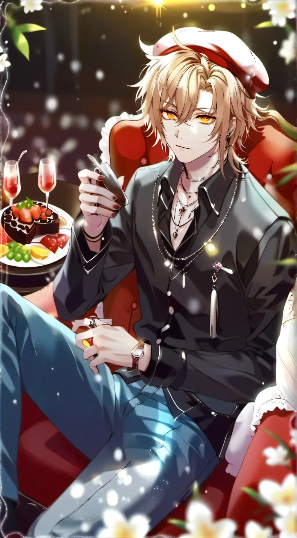 ai character: leo background