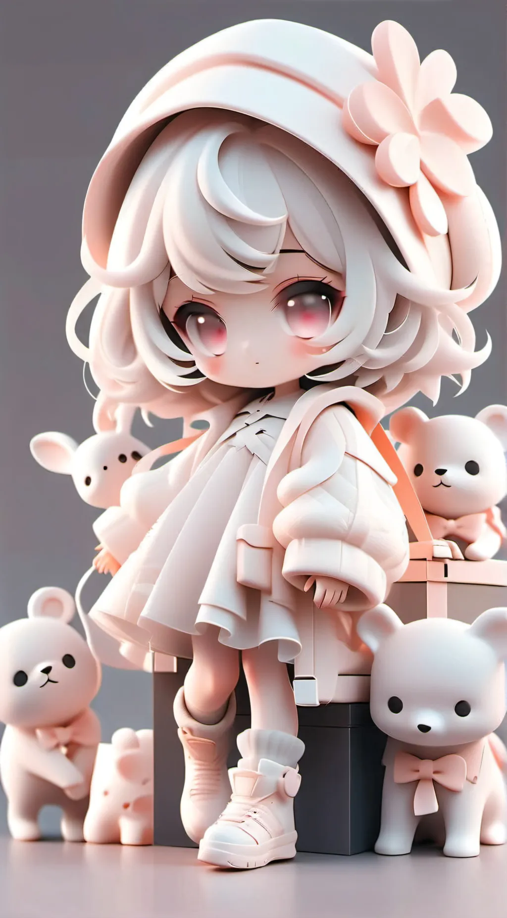 ai character: tighnari in heat background