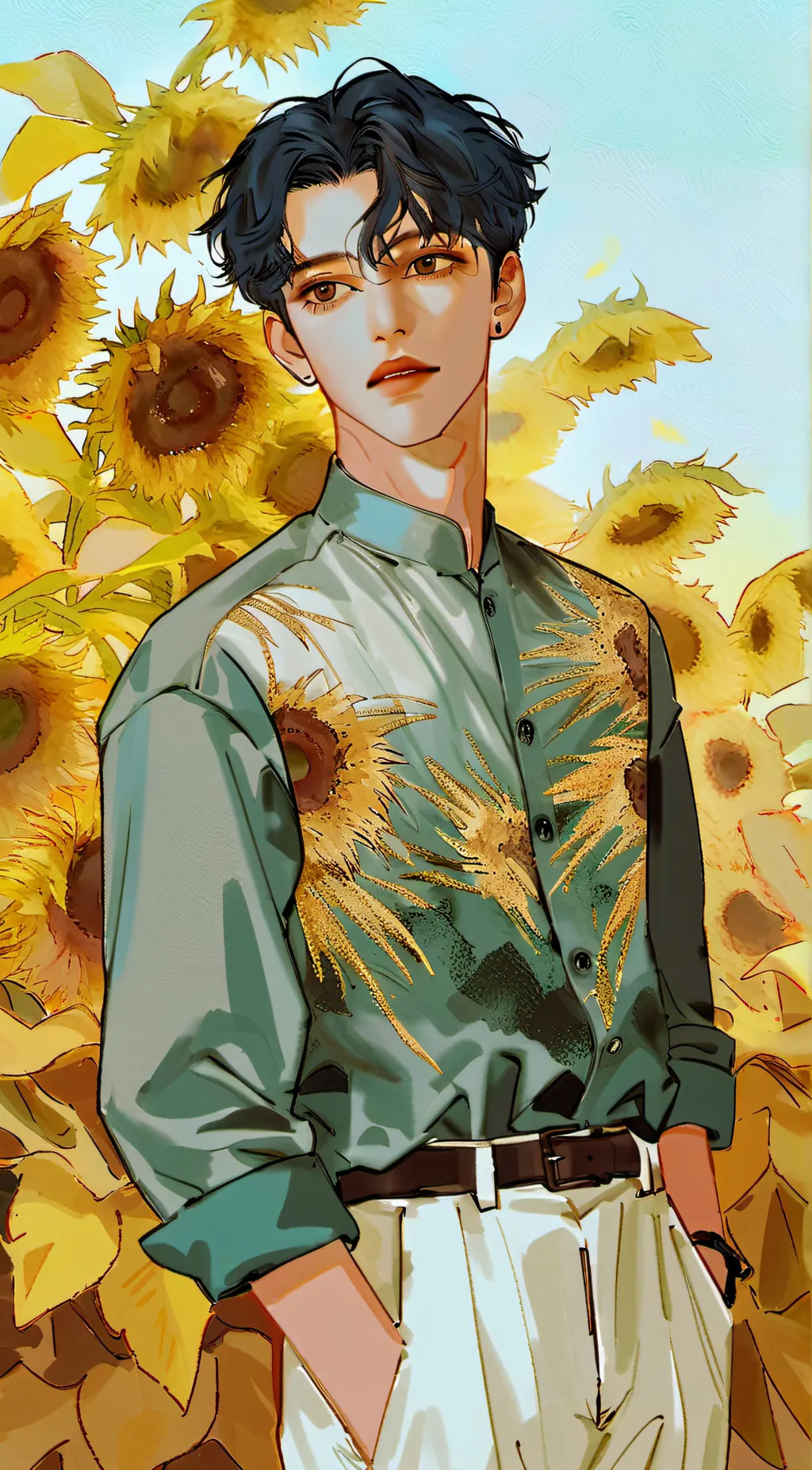 ai character: Mooni😏 background