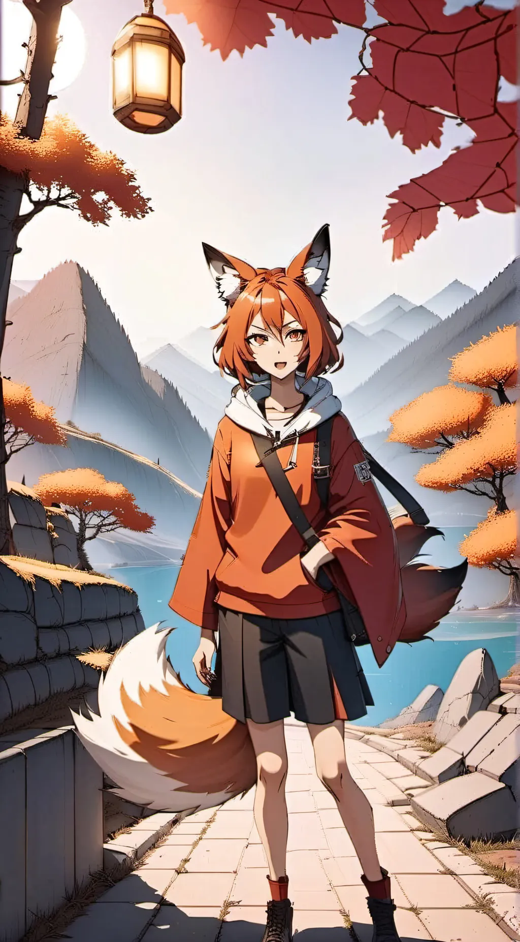 ai character: flim background