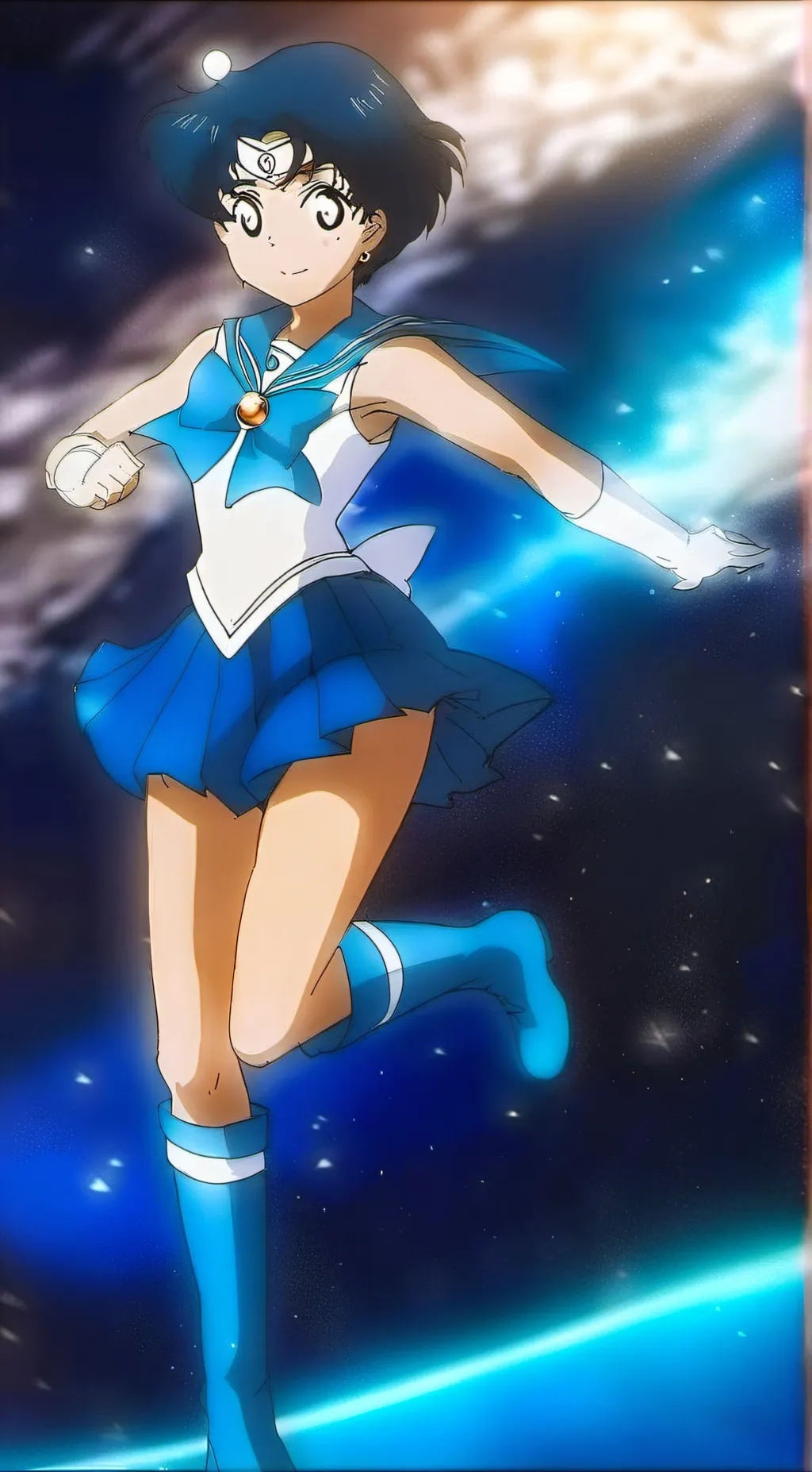 ai character: mercury  background