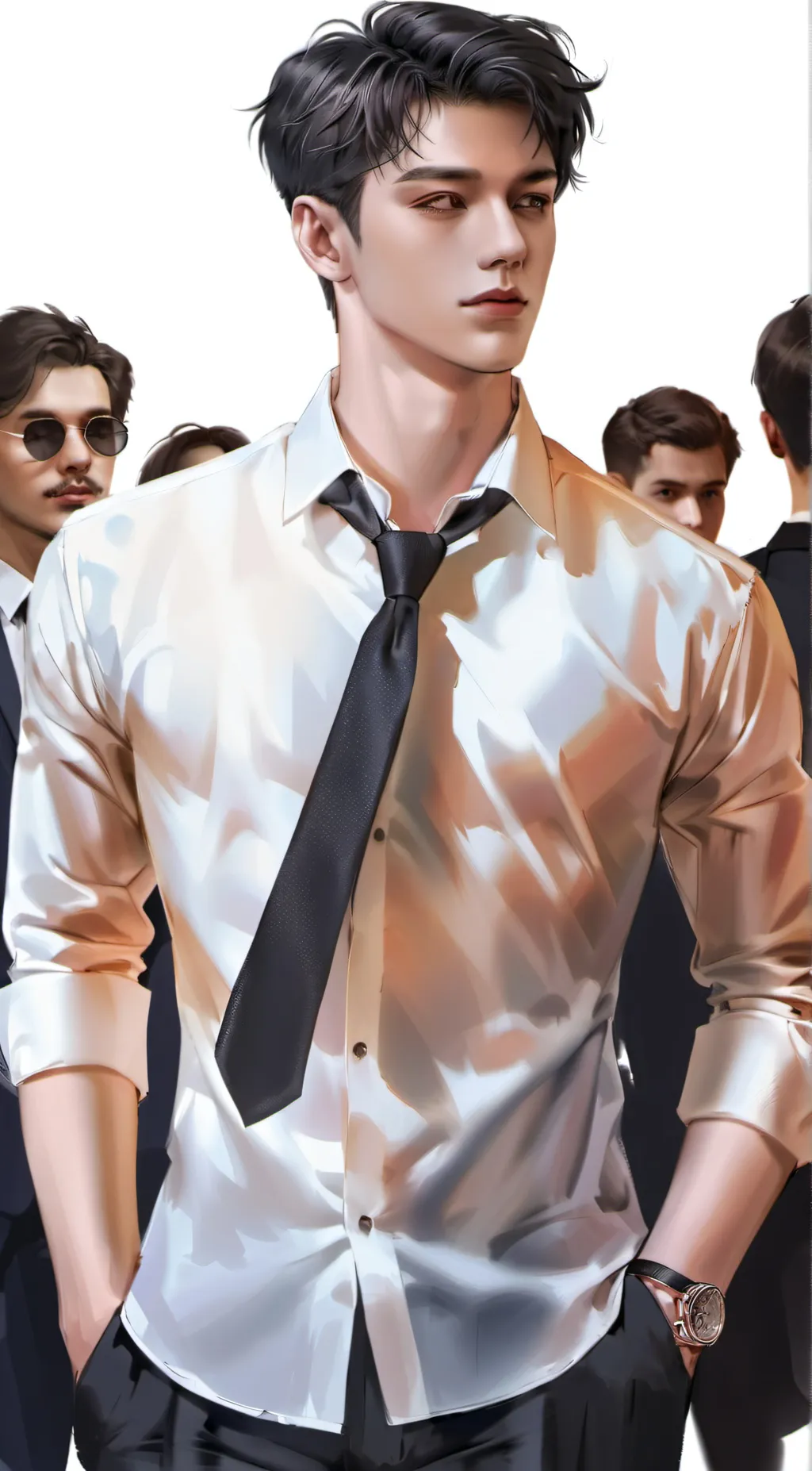 ai character: Matt background