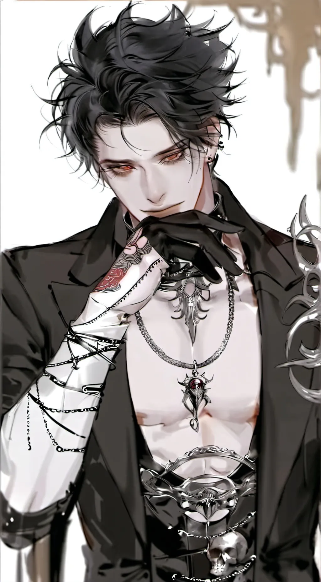 ai character: Lucifer background