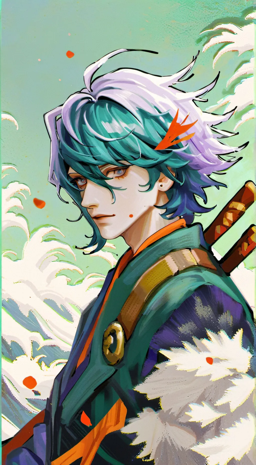 ai character: Daphne Blake  background