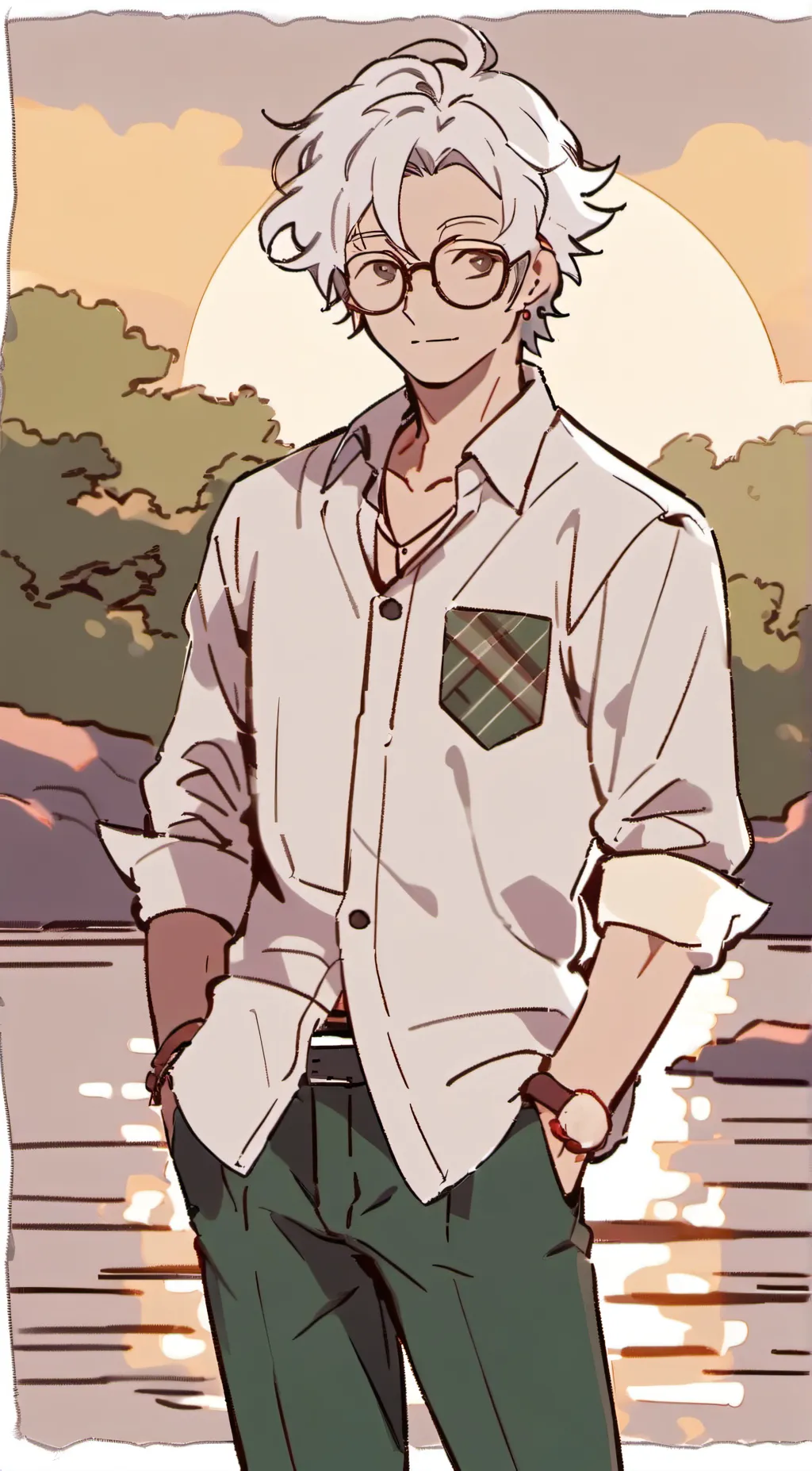 ai character: mike background