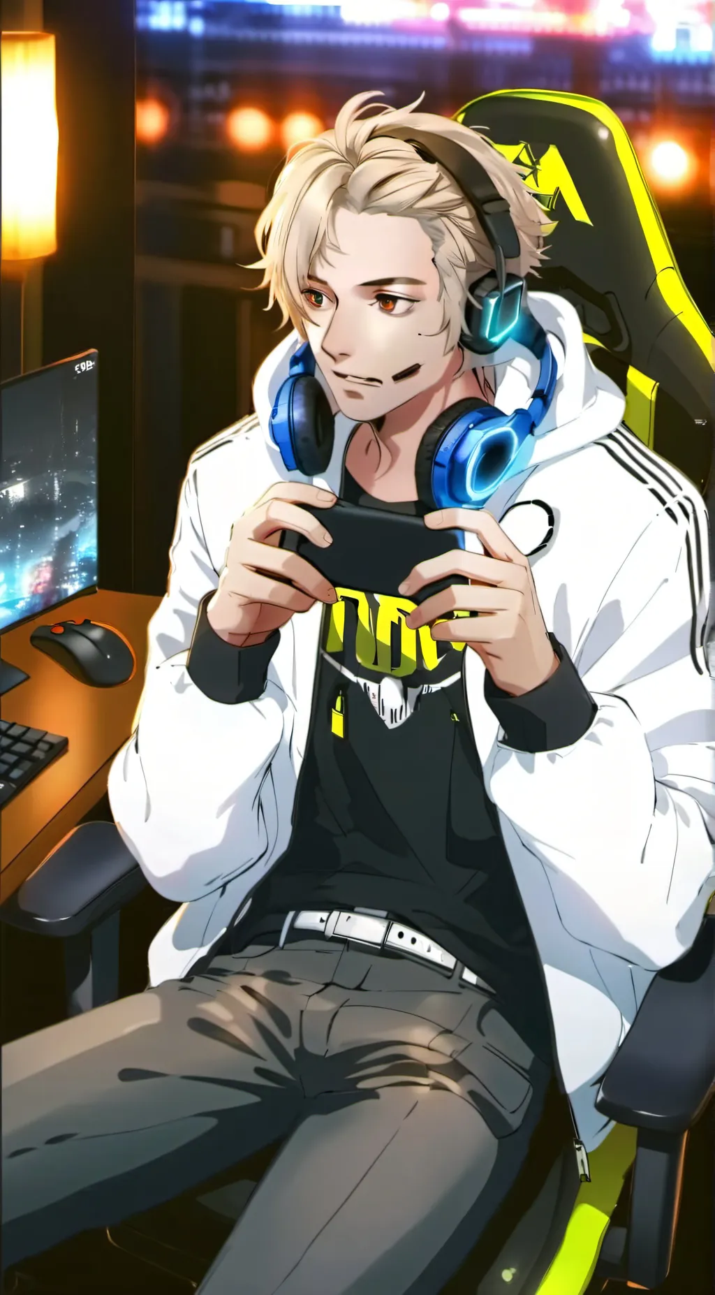 ai character: Chace background