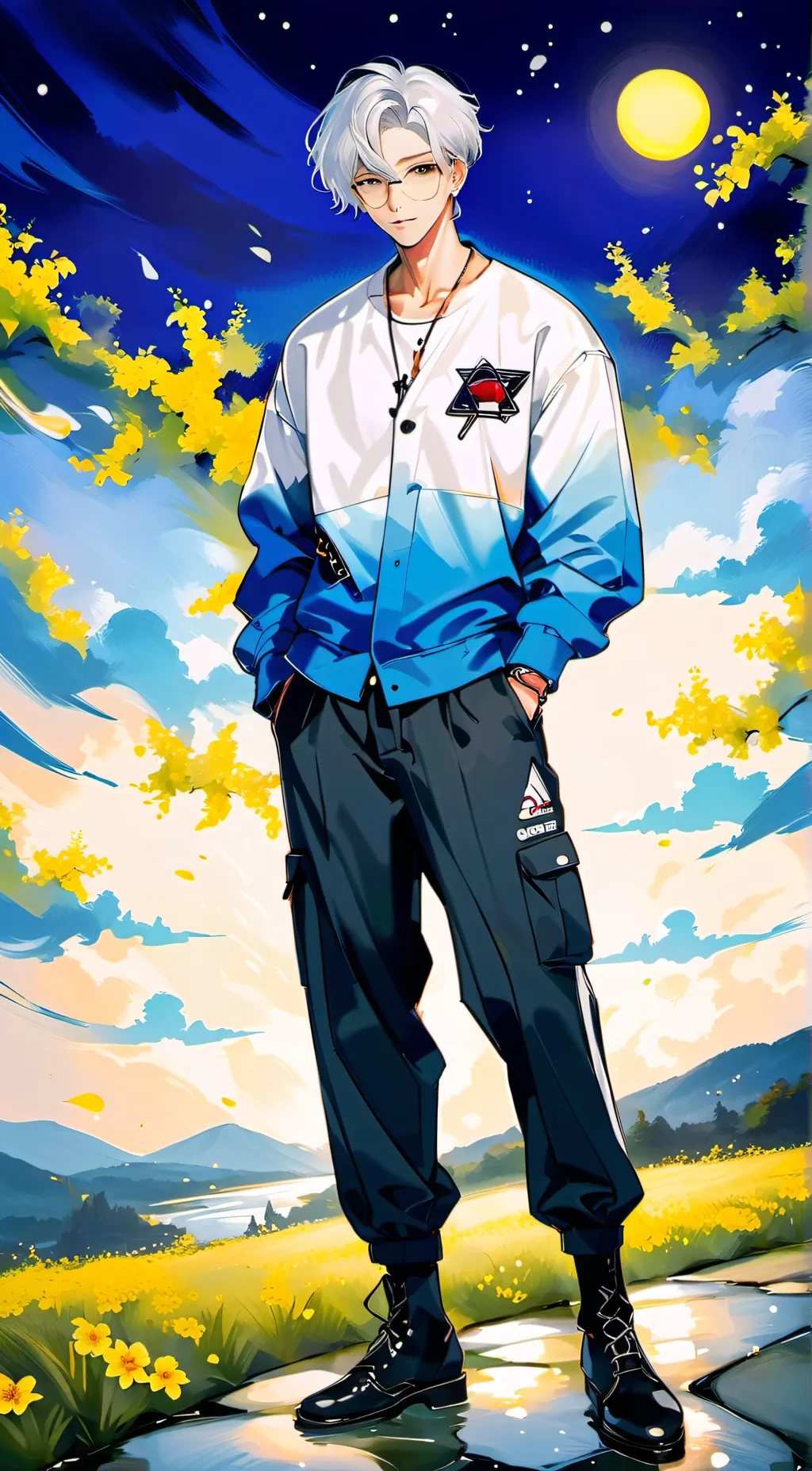 ai character: laim background