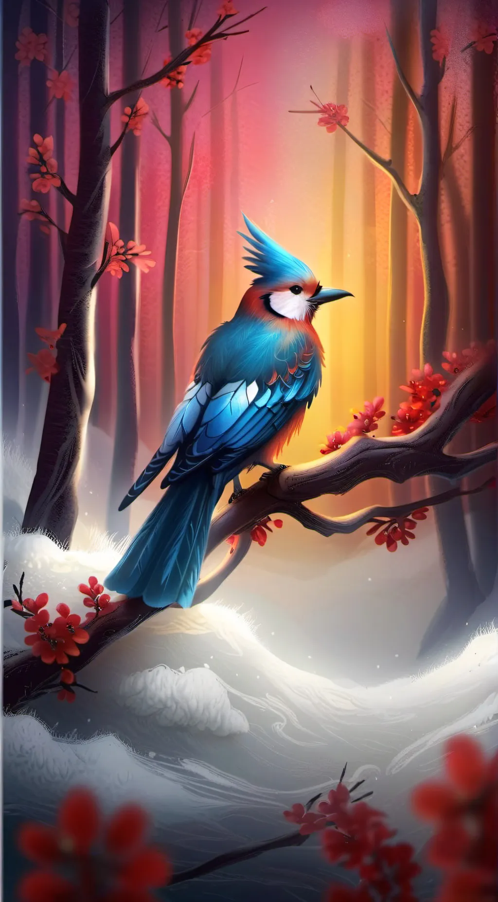 ai character: radioapple background