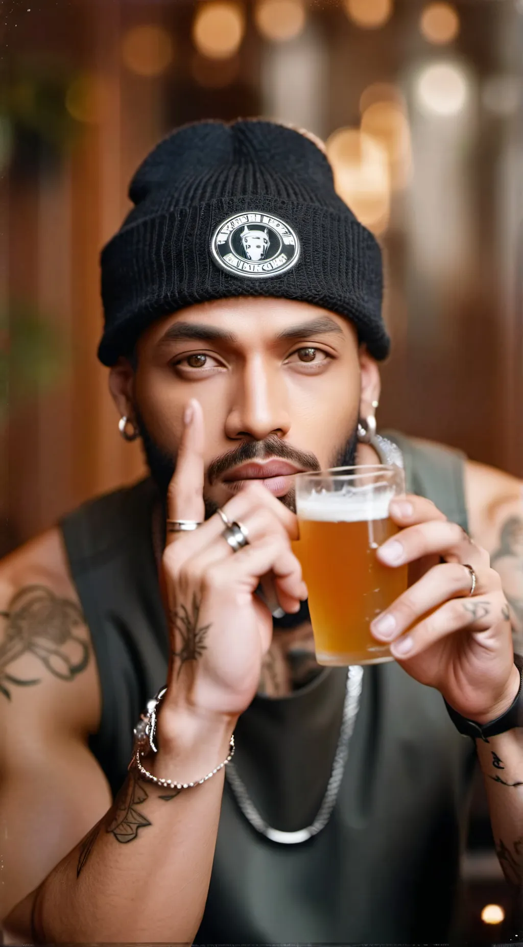 ai character: Malik  background