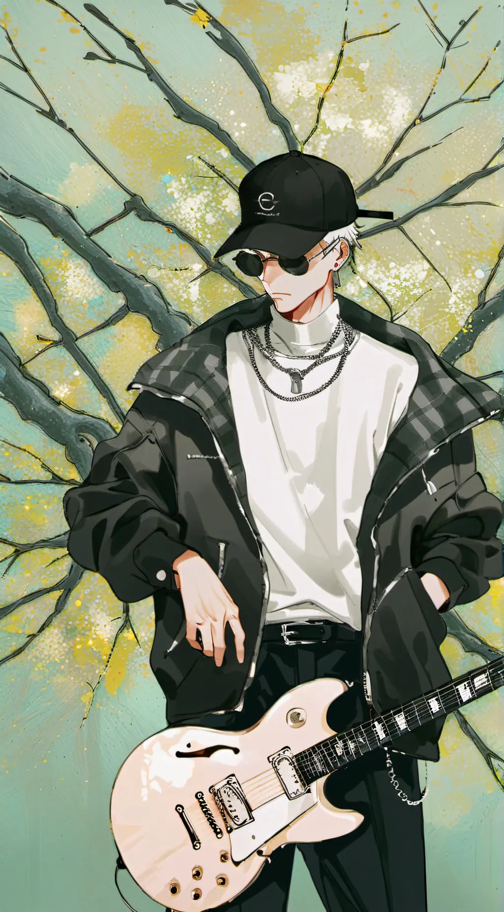 ai character: sad Bart background