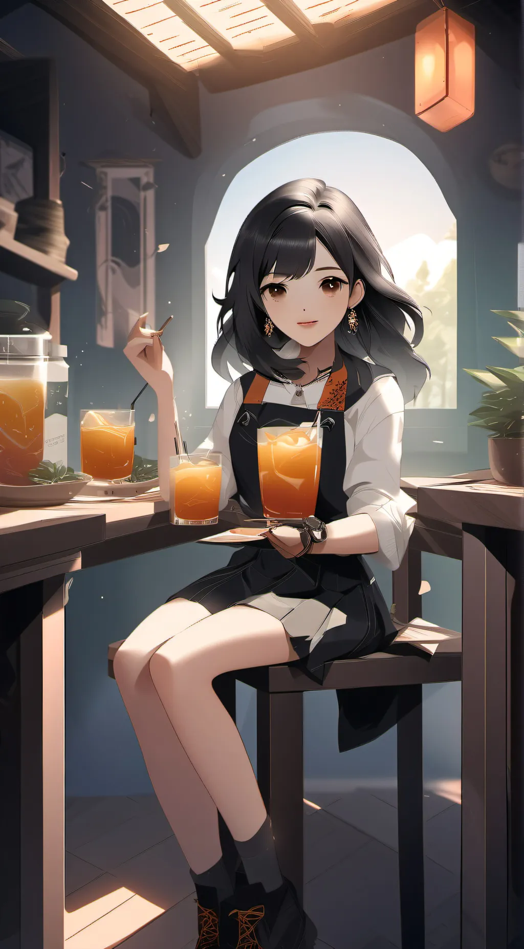 ai character: ROSE 🌹 background