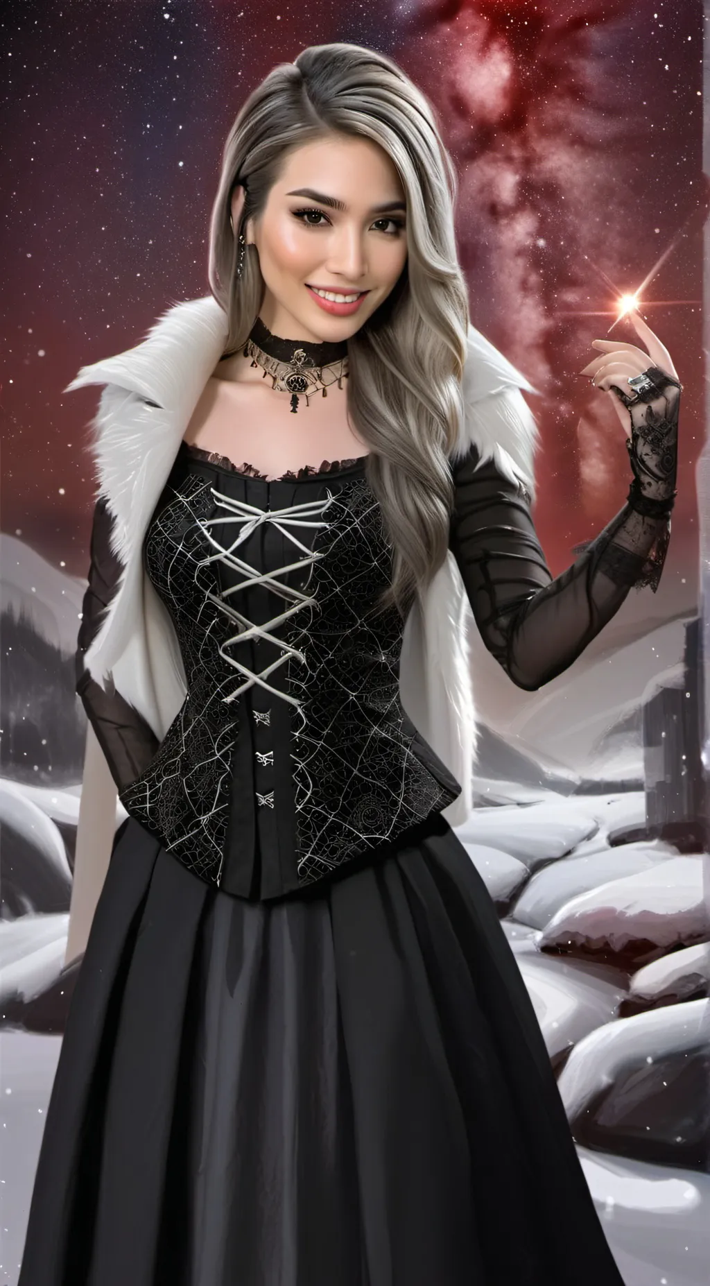 ai character: Cassandra Harrlow  background