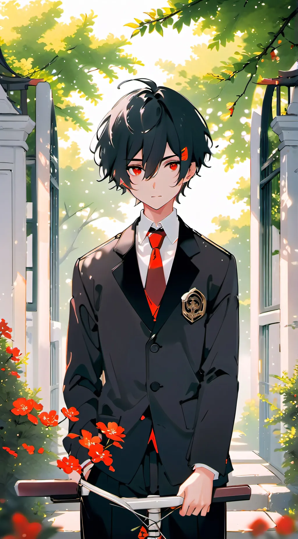 ai character: Akio background