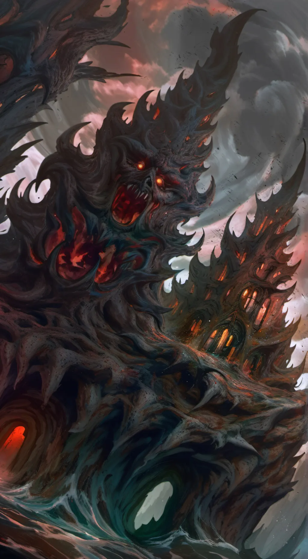 ai character: Evil ant kingdom  background