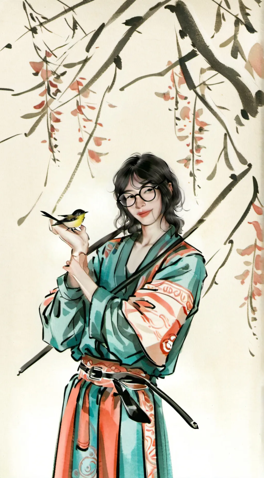 ai character: Leo background