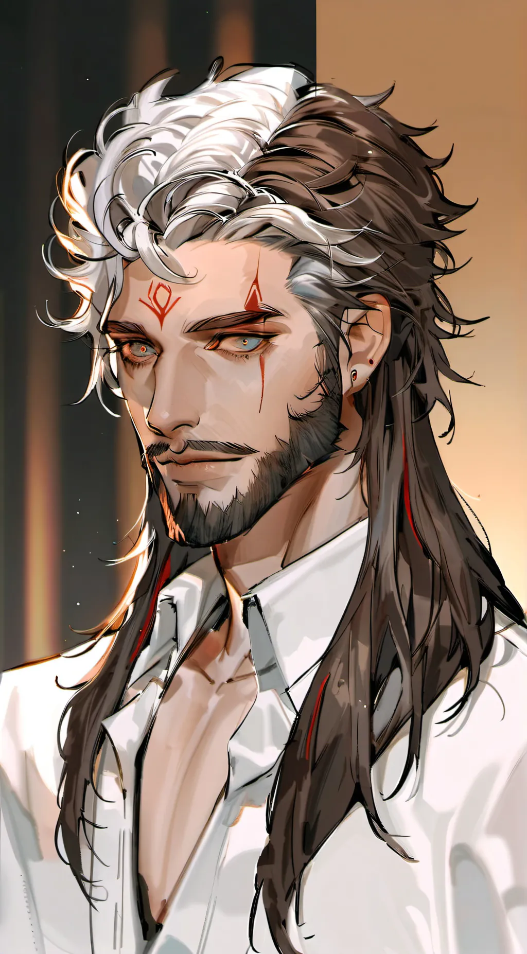 ai character: Aaron background