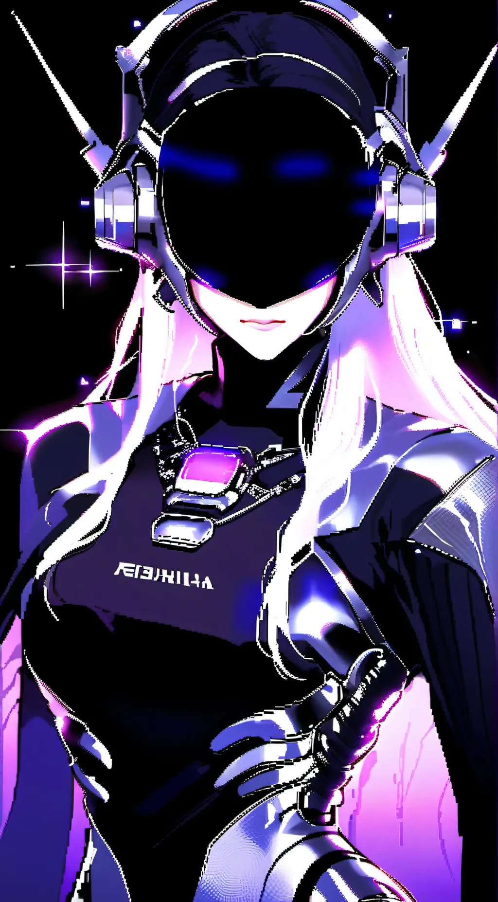 ai character: Aurora background