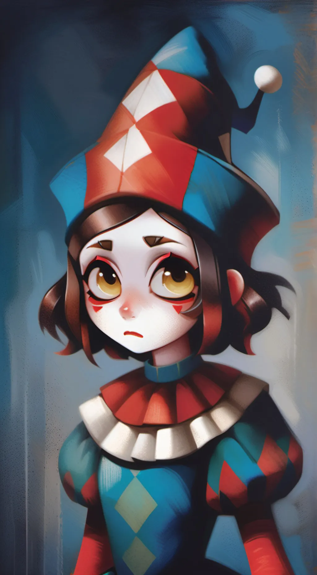 ai character: ~p~o~m~n~i~ background