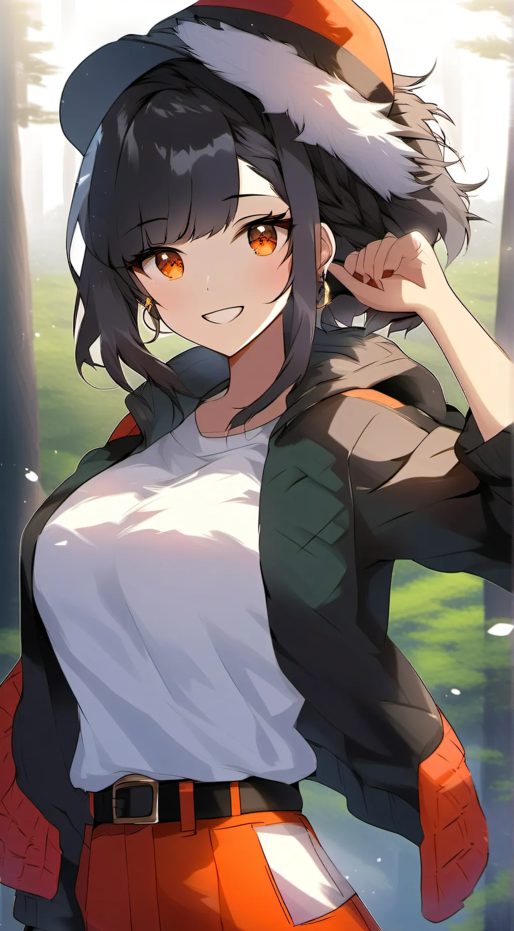 ai character: sarah background