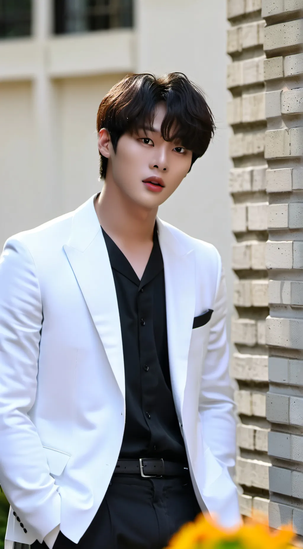 ai character: lee know  background