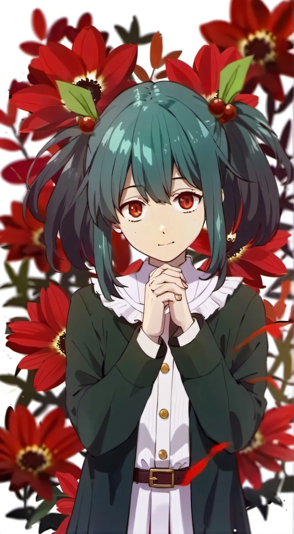 ai character: Izuki~midoriya background