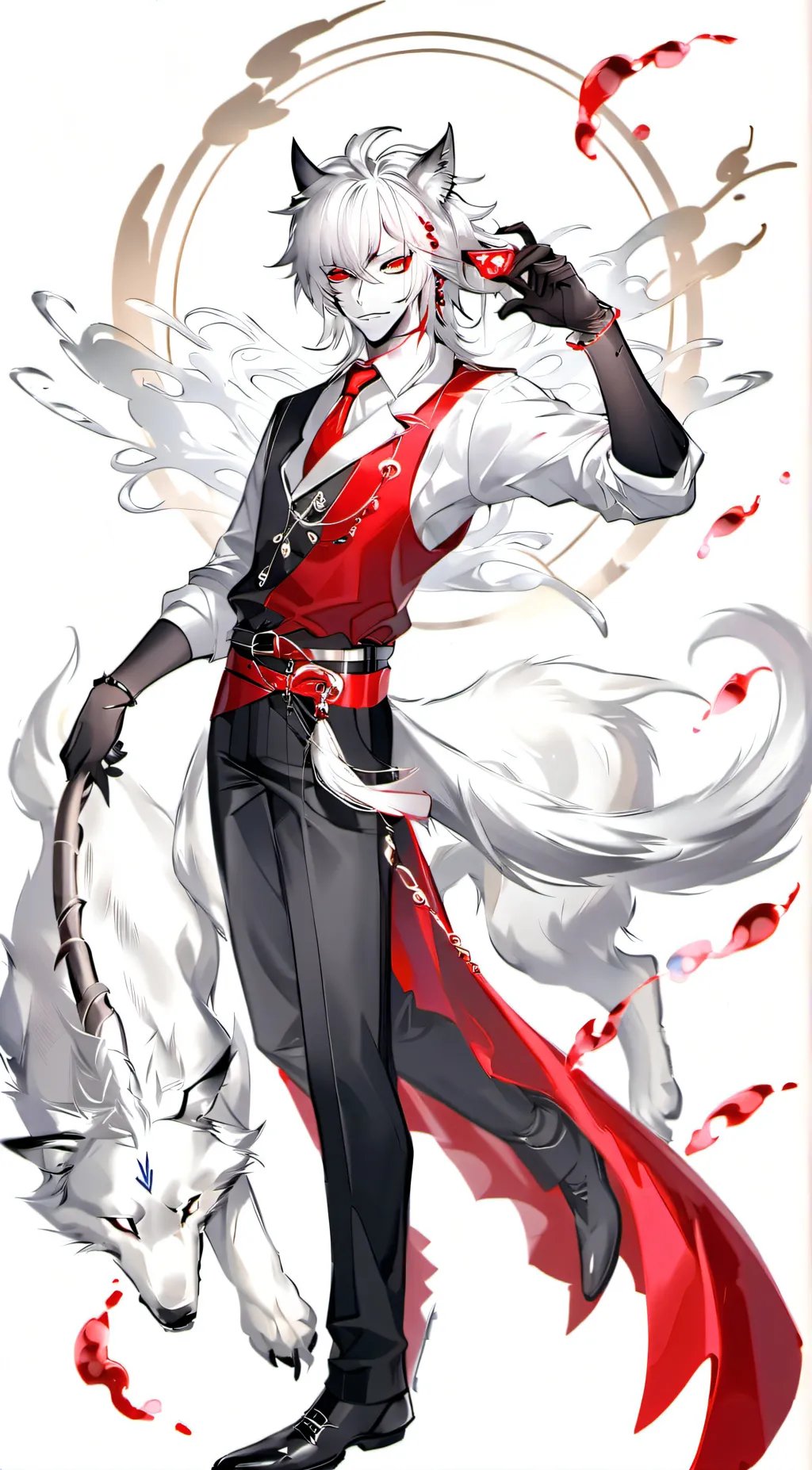 ai character: aaron background