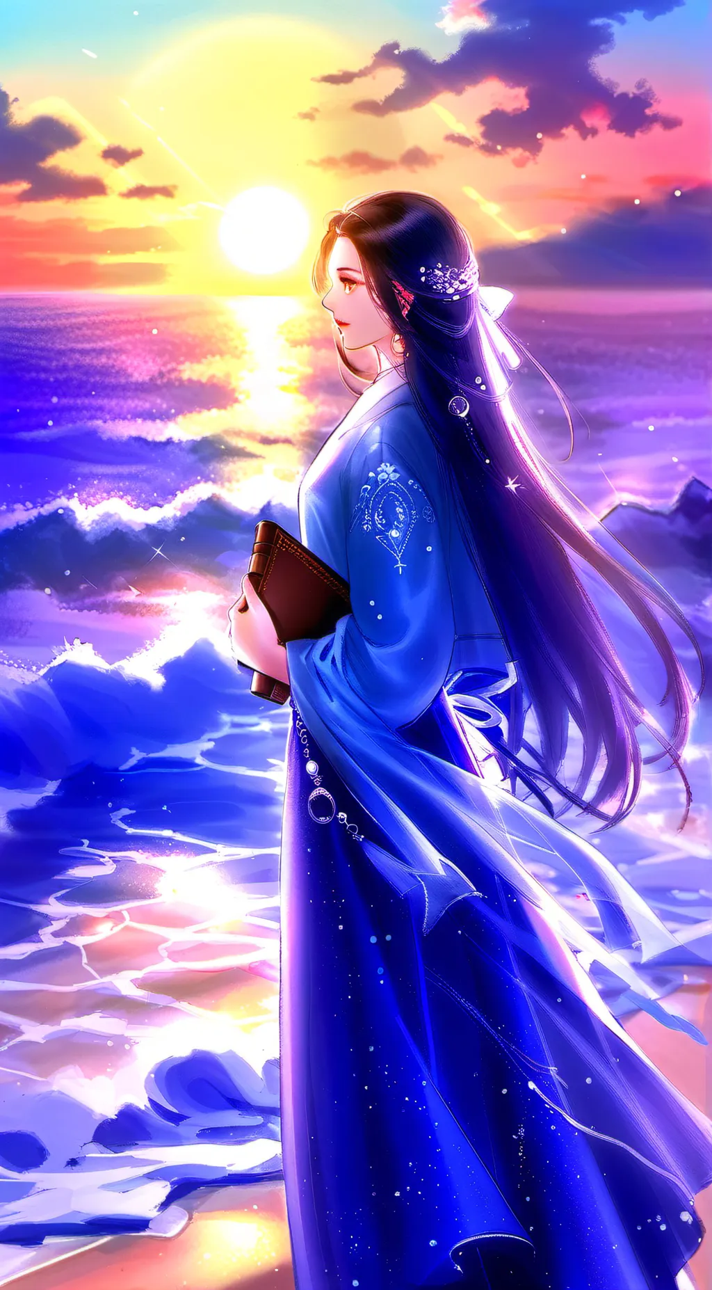 ai character: Ellie background