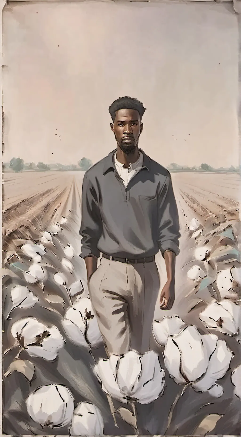 ai character: slavery background