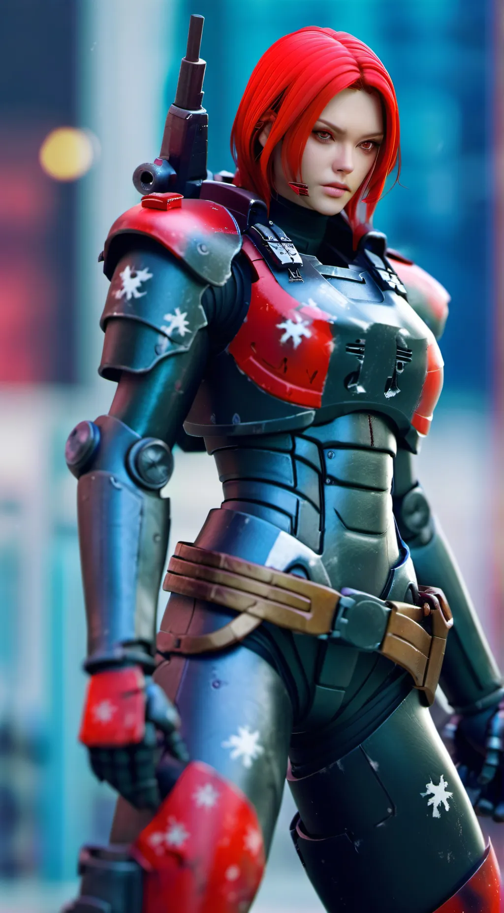 ai character: Sister Red Death background