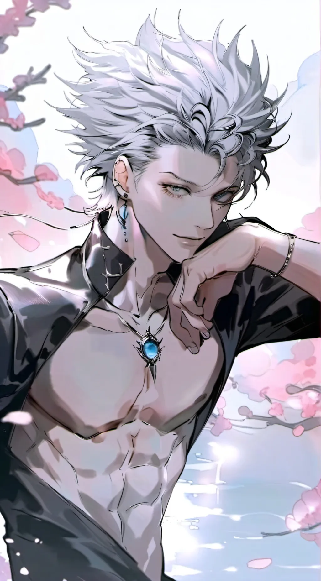 ai character: gojo background