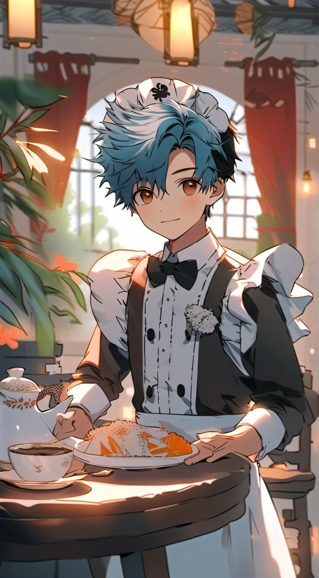 ai character: Aiden background