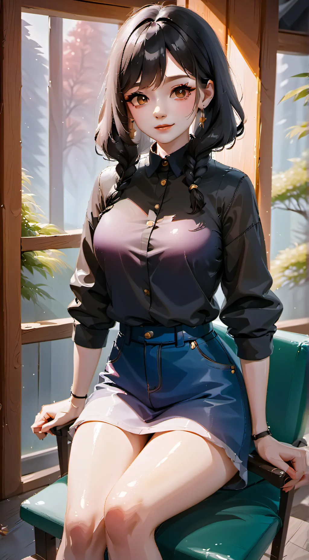 ai character: Hilda background