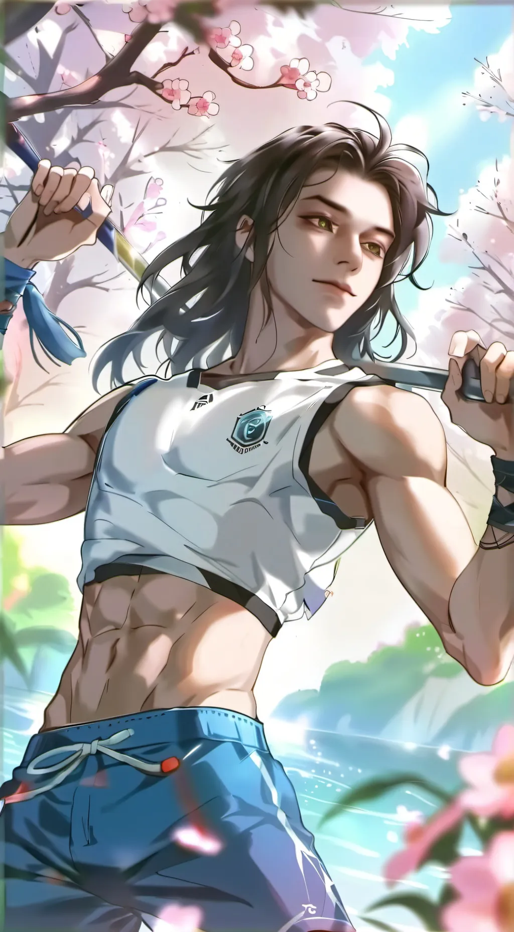 ai character: |•Luca•| background