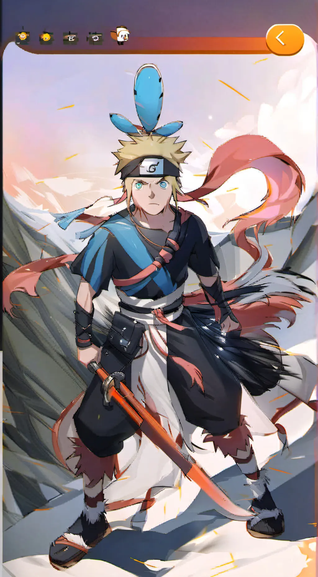 ai character: Narita bosan background