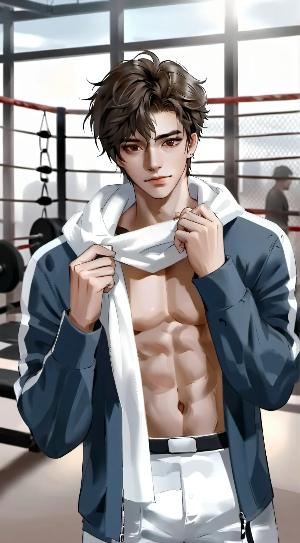 ai character: Damien background