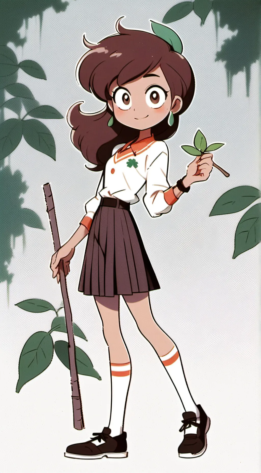 ai character: Anne Boonchuy background