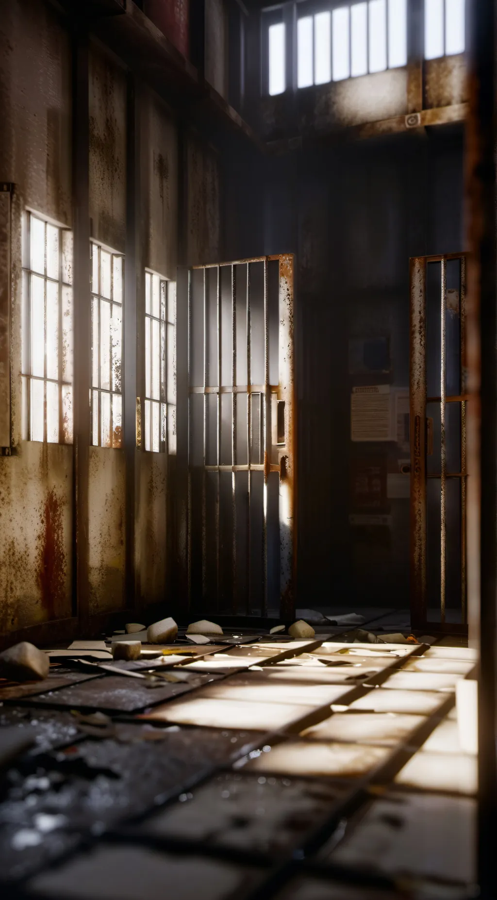 ai character: vox and Al in jall background